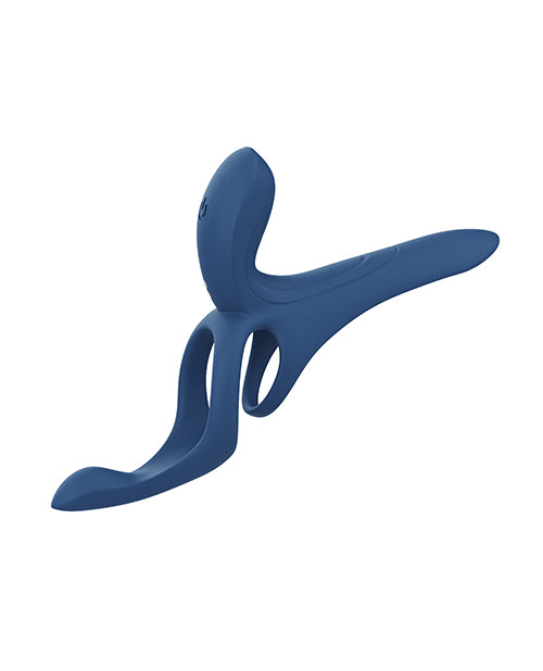 Pleasure Pivot App - Controlled Couples Vibrators - Navy Blue