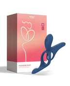 Pleasure Pivot App - Controlled Couples Vibrators - Navy Blue