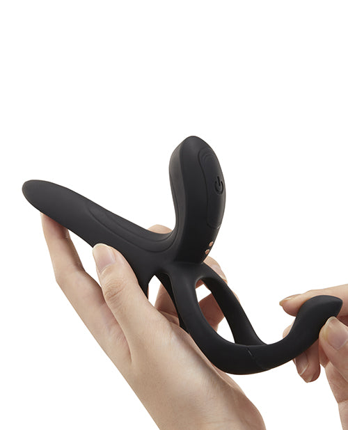 Pleasure Pivot App - Controlled Couples Vibrators - Black