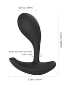 Oly 2 Pressure Sensing App - Enabled Wearable Clit & G Spot Vibrator - Black