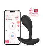 Oly 2 Pressure Sensing App - Enabled Wearable Clit & G Spot Vibrator - Black