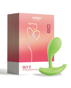 Oly 2 Pressure Sensing App - Enabled Wearable Clit & G Spot Vibrator - Green