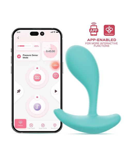 Oly 2 Pressure Sensing App - Enabled Wearable Clit & G Spot Vibrator - Blue