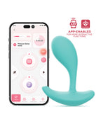 Oly 2 Pressure Sensing App - Enabled Wearable Clit & G Spot Vibrator - Blue