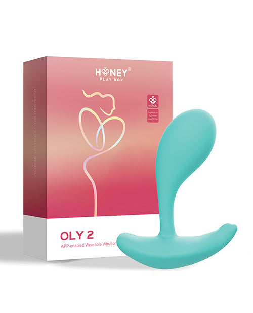 Oly 2 Pressure Sensing App - Enabled Wearable Clit & G Spot Vibrator - Blue