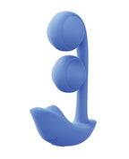Melody Twin Balls Clit & G - Spot Vibrator - Blue