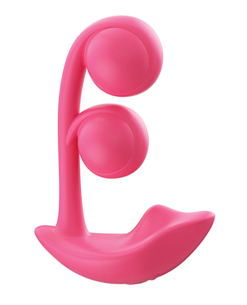 Melody Twin Balls Clit & G - Spot Vibrator - Pink