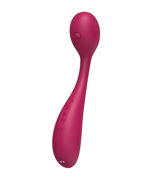 Puff App - Controlled Inflatable Kegel Ball - Dark Red