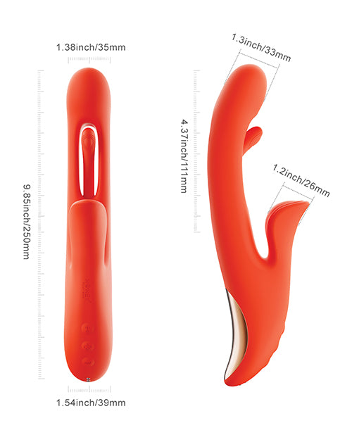 Tressa App - Enabled Tapping Vibrator G - Spot and Clitoris Stimulation