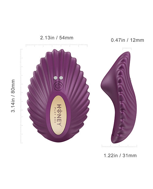 Pearl 2 App - Controlled Panty Vibrator - Purple