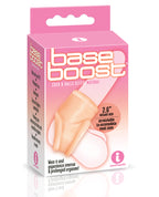 The 9' Base Boost Cock & Balls Sleeve - Natural
