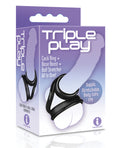 The 9' Triple Ring TPR Cock Ring