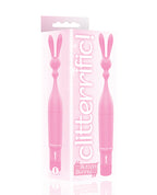 The 9' Clitterific! Button Bunny Clitoral Stimulator - Pink
