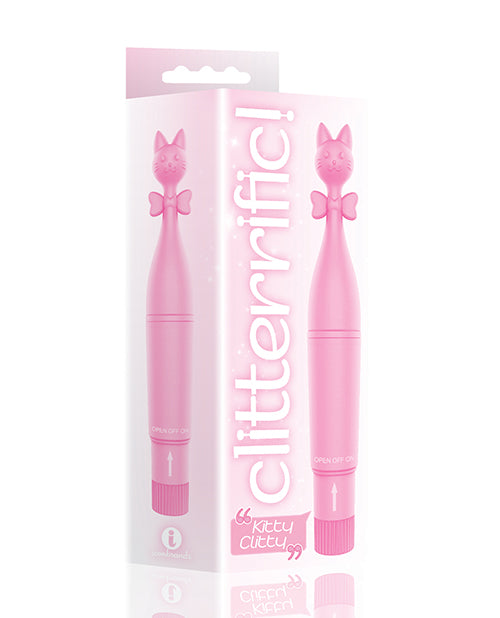 The 9' Clitterific! Kitty Clitty Clitoral Stimulator - Pink