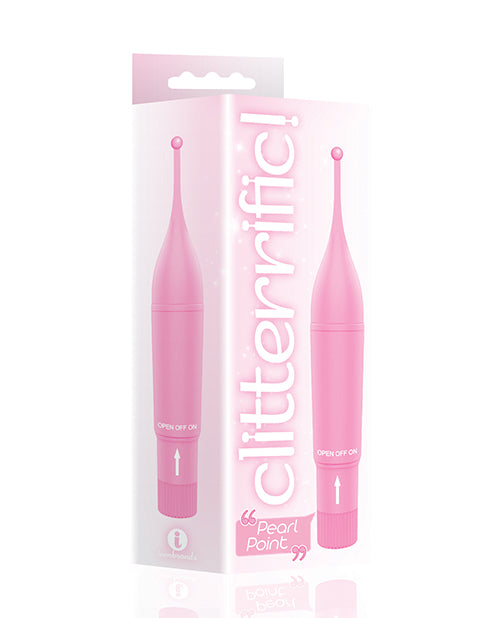 The 9' Clitterific! Pearl Point Clitoral Stimulator - Pink