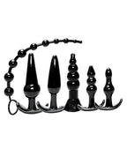 Try - Curious Anal Plug Kit - Black