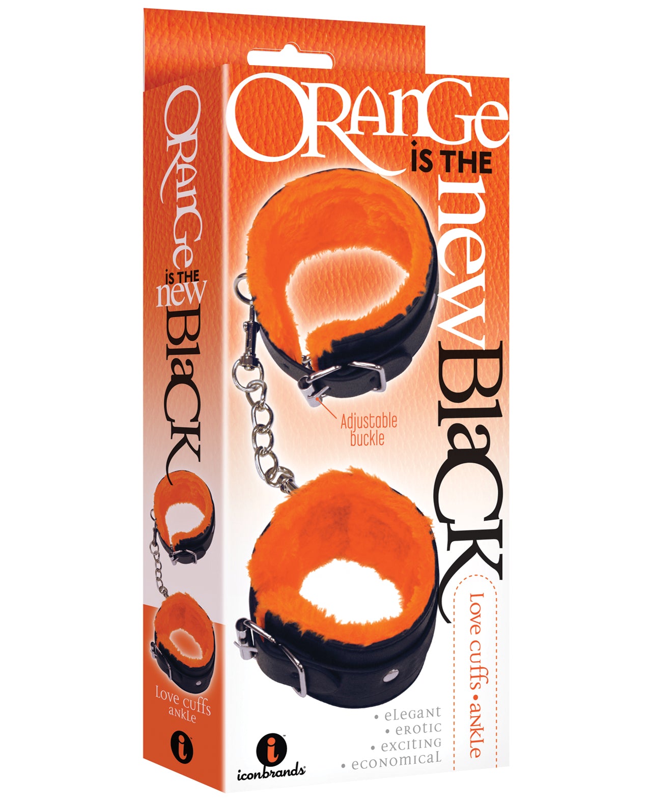 The 9' Orange is the New Black Ankle Love Cuffs