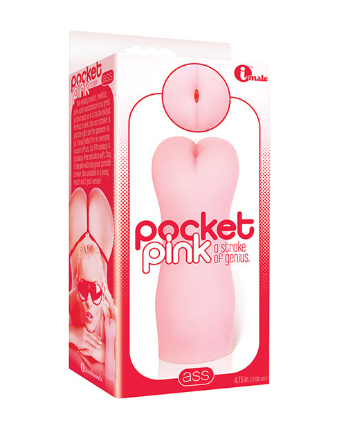 The 9' Pocket Pink Mini Ass Masturbator