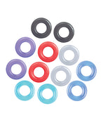 The 9' Baller' Dozen Original 12 pc Cockring Set - Asst. Colors
