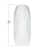 GeoStroker One 5" Ultra - Soft TPR Stroker - White