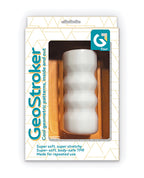 GeoStroker Four 5" Ultra - Soft Stroker - White