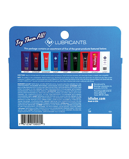 ID Sampler - Tube Pack of 5