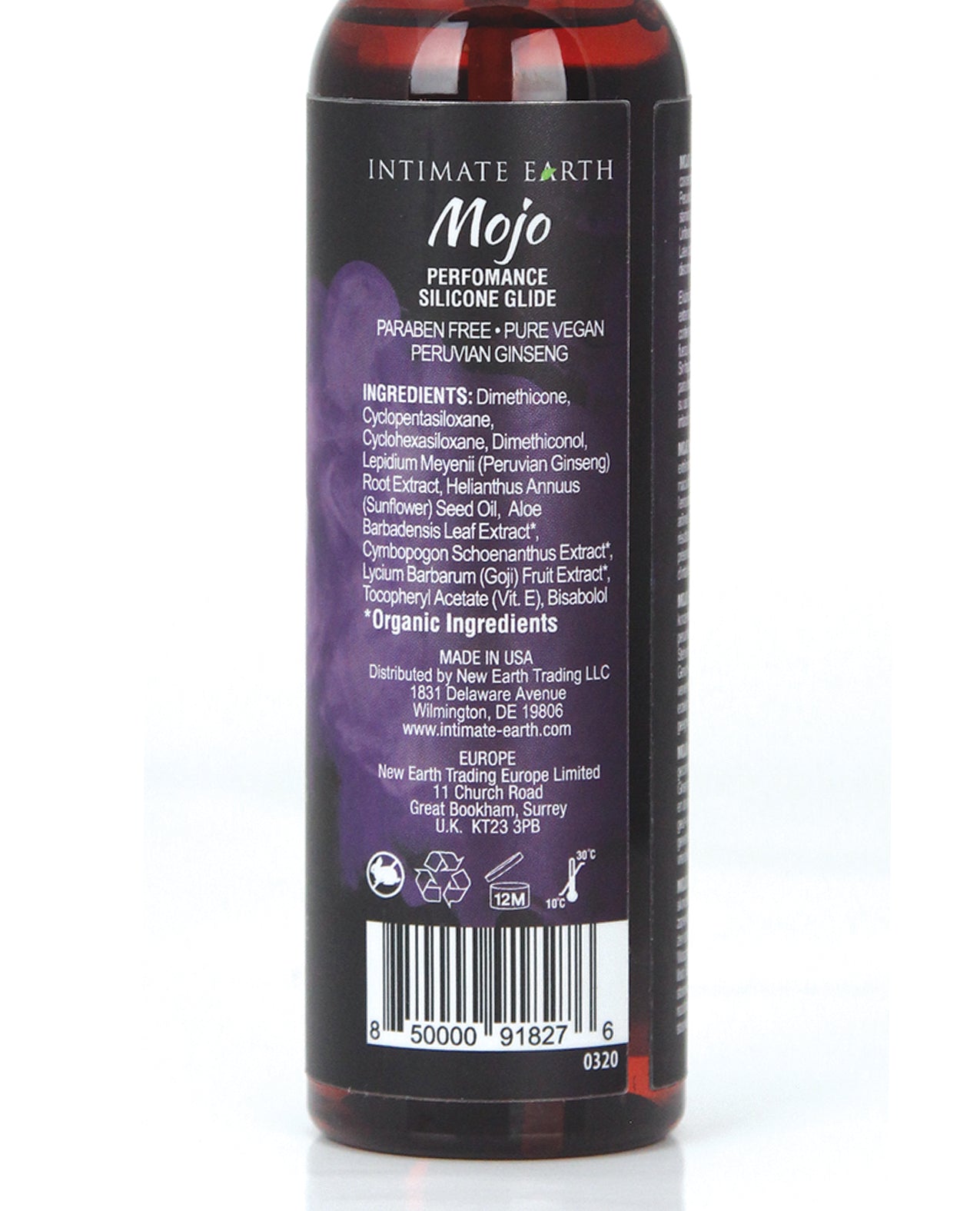 Intimate Earth Mojo Silicone Performance Gel - Peruvian Ginseng