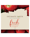 Intimate Earth Lubricant Foil - Fresh Strawberries