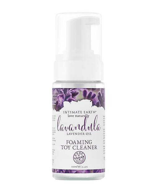 Intimate Earth Foaming Toy Cleaner - Lavandula Lavender Oil and Rosemary Extracts