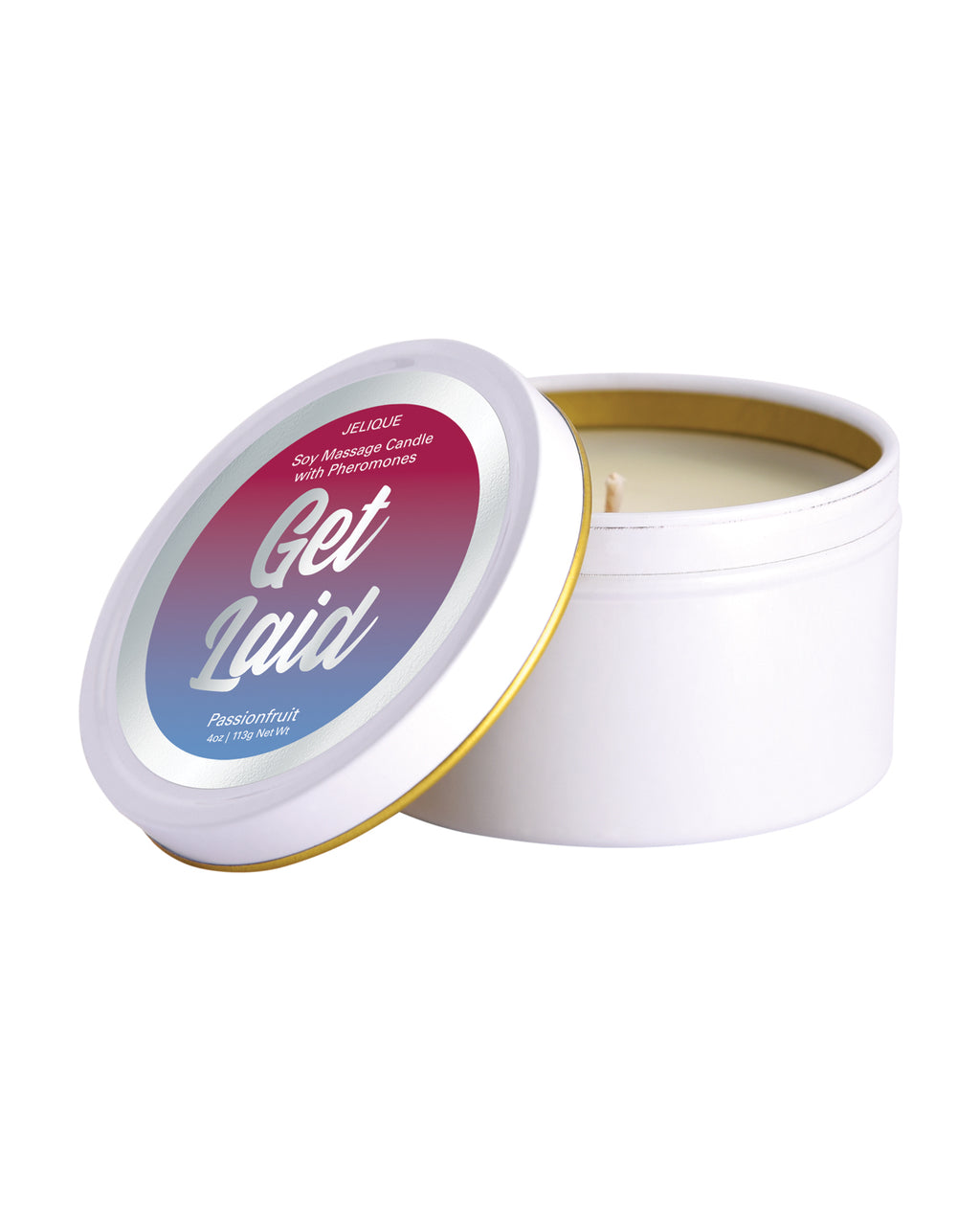 Jelique Massage Candle - Get Laid Passion Fruit