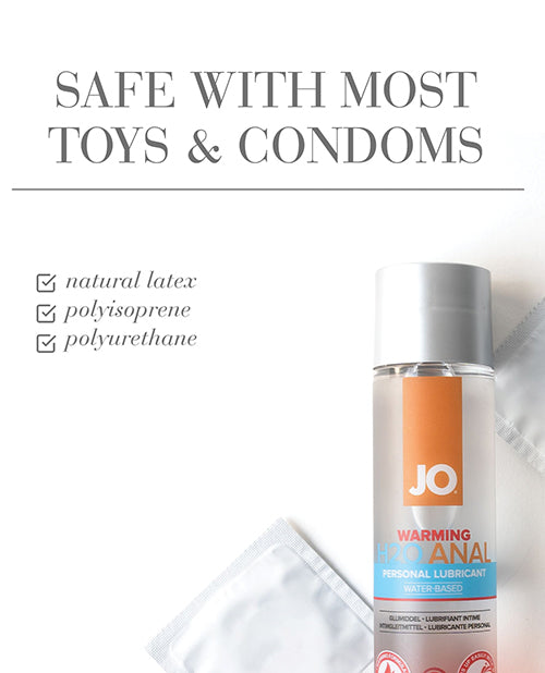 JO H2O Anal - Warming Lubricant