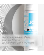 JO Refresh Foaming Toy Cleaner - Fragrance Free Hygiene