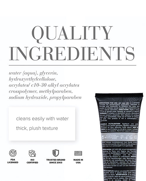 JO H2O Gel - Original Lubricant