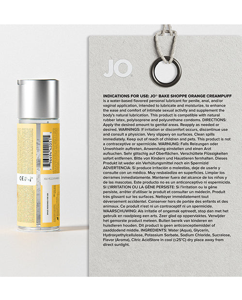 JO Bake Shoppe Orange Creampuff Lubricant