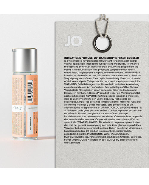 JO Bake Shoppe Peach Cobbler Lubricant