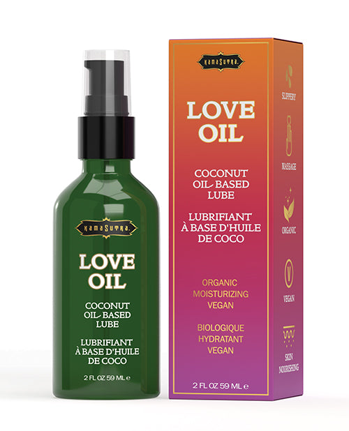 Kama Sutra Love Oil Coconut Oil - Based Lube