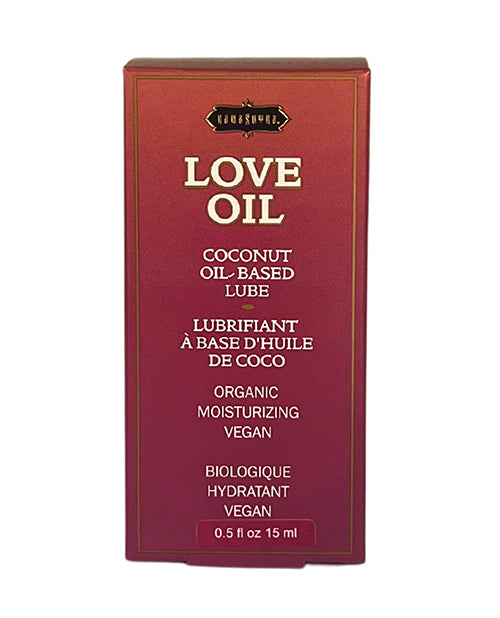 Kama Sutra Love Oil Coconut Oil - Based Lube - Mini
