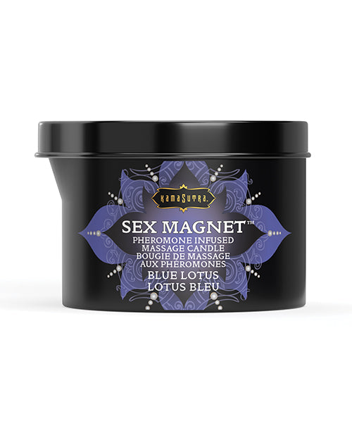 Kama Sutra Sex Magnet Candle w/Pour Spout - Blue Lotus