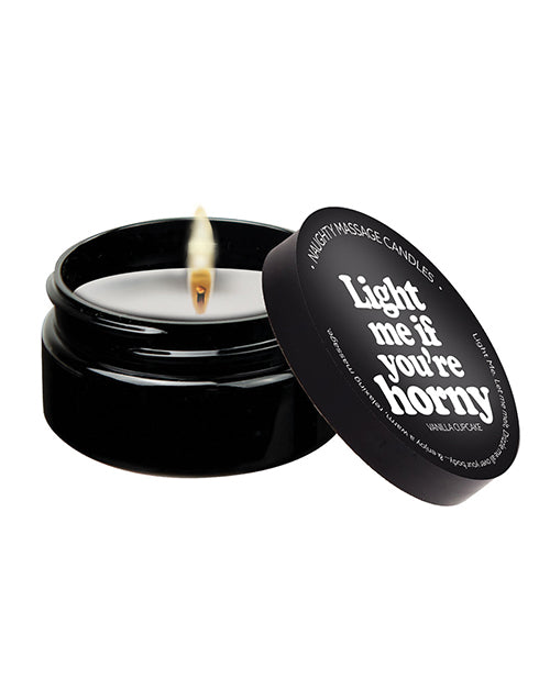 Kama Sutra Mini Massage Candle - Light Me if You're Horny