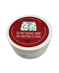 Holiday Mini Massage Candle "The Only Package"