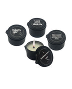 Kama Sutra 16 pc Pre Pack in a Bowl Tin Massage Candle w/Pour Spout