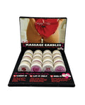 Valentines Massage Candles Prepack Tray - Display of