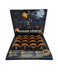 Kama Sutra Fall Mini Massage Candle Prepack Tray - Display of