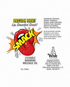 Smack Warming Massage Oil - Passion Fruit