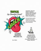 Smack Warming Massage Oil - Tropical