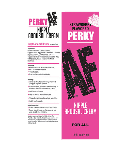 Perky AF Nipple Arousal Cream - Strawberry