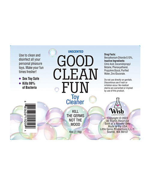 Good Clean Fun Toy Cleaner - Unscented