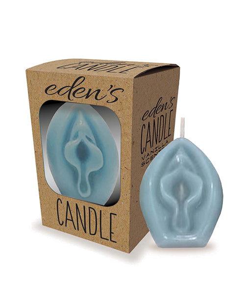 Eden' Vagina Candle - Blue - Vanilla
