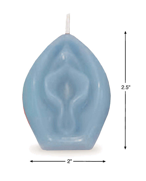 Eden' Vagina Candle - Blue - Vanilla