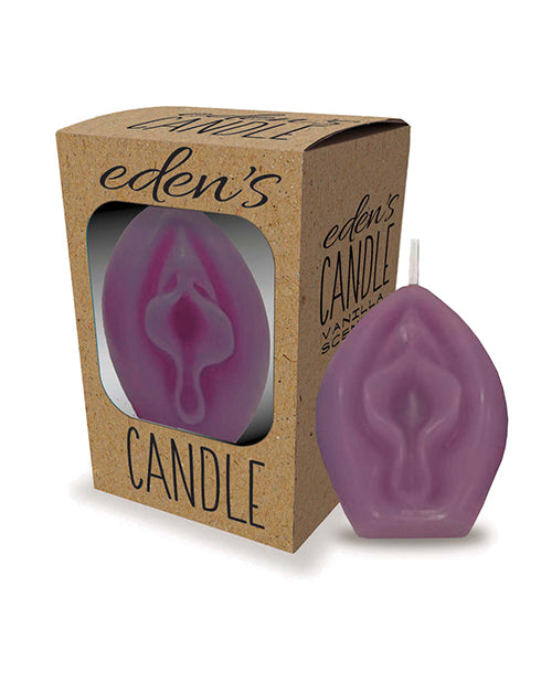 Eden' Vagina Candle - Purple - Vanilla